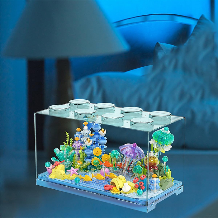 Конструктор JK8351 "Аквариум" 598 дет., в коробке