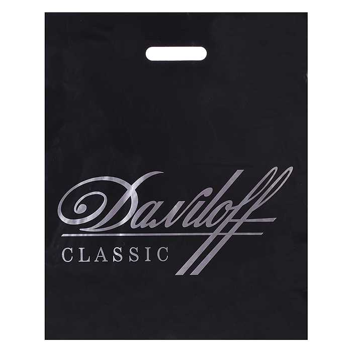 Пакет ПЭ с вырубной ручкой 40х48+3см (40) (Черный Д) Пакет ПЭ с вырубной ручкой 40х48+3см (40) (Черный Д)