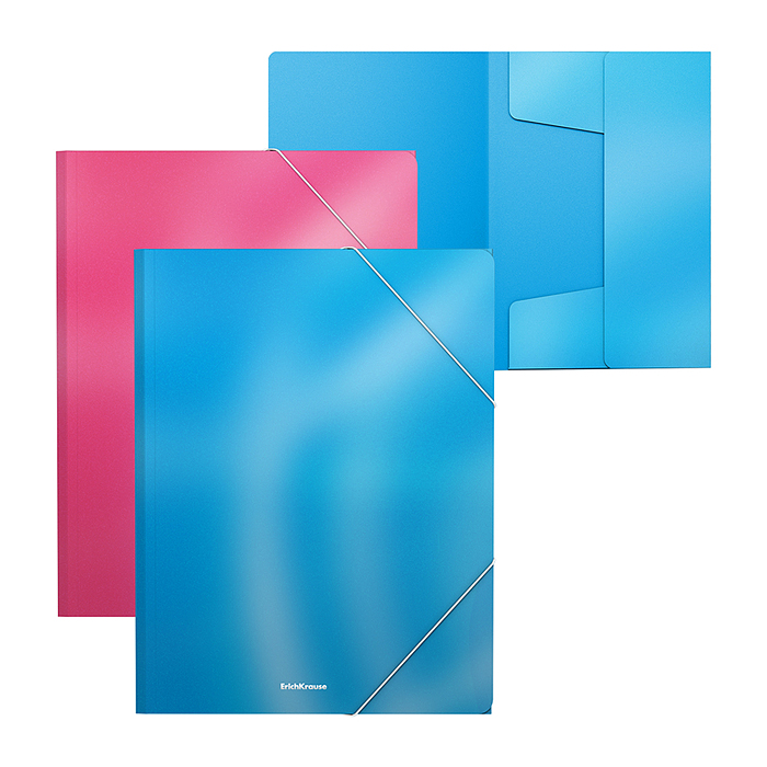 Папка на резинках пластиковая Glossy Bubble Gum, арома, A4, ассорти (в пакете по 4 шт.) Папка на резинках пластиковая Glossy Bubble Gum, арома, A4, ассорти (в пакете по 4 шт.)