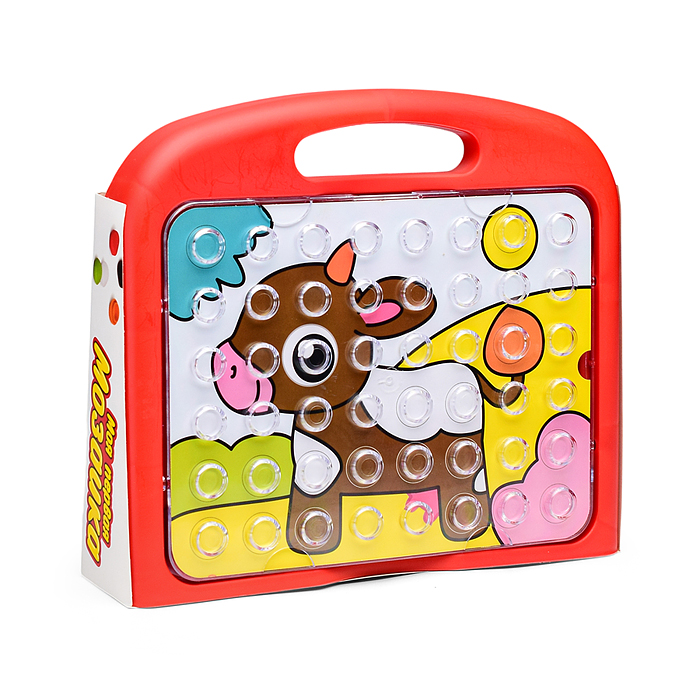 Моя первая мозаика ТИП 8 (48 фишек, 8 карточек, поле, чемодан)