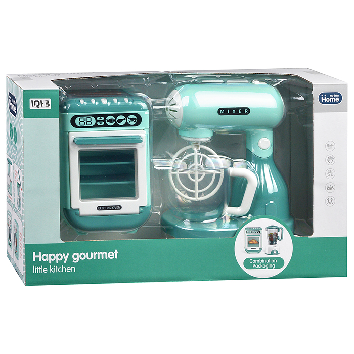 Фото к товару Бытовая техника A2101-7 ( миксер, плита) в коробке Бытовая техника A2101-7 ( миксер, плита) в коробке