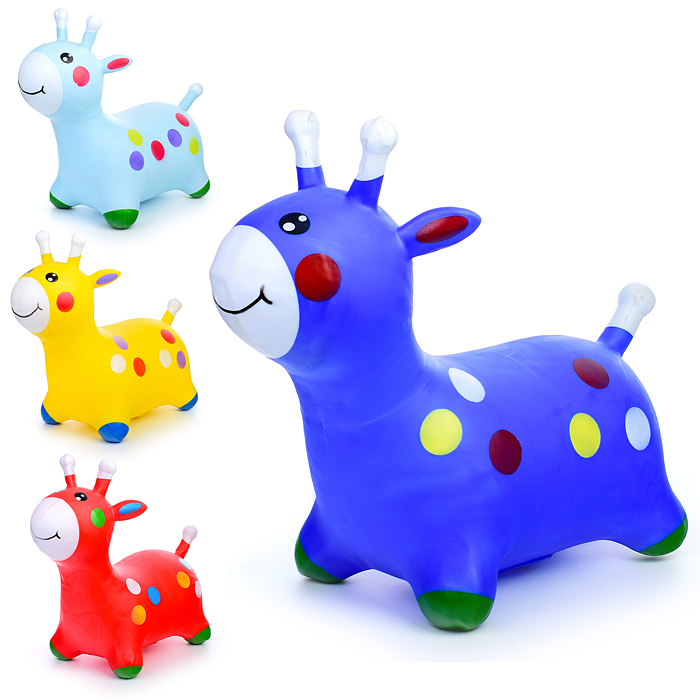 Прыгун "Жираф" 00-1682 цвет микс в горох Прыгун "Жираф" 00-1682 цвет микс в горох