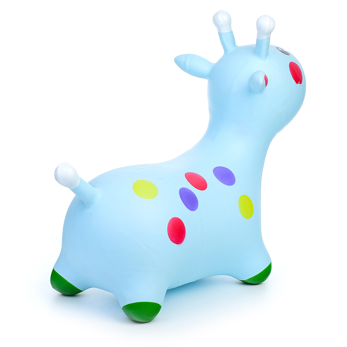 Фото к товару Прыгун "Жираф" 00-1682 цвет микс в горох Прыгун "Жираф" 00-1682 цвет микс в горох