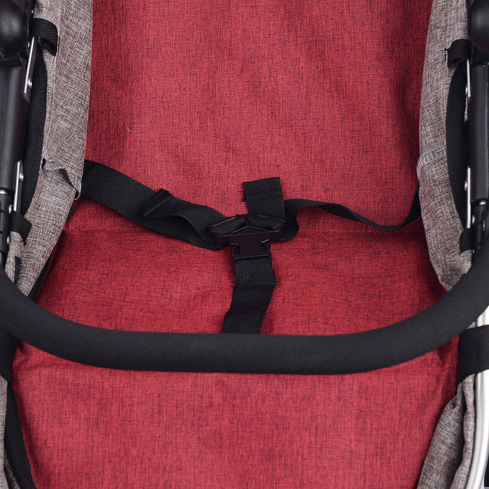 Фото к товару Коляска для кукол 9695 металлическая, 2в1, в коробке Коляска для кукол 9695 металлическая, 2в1, в коробке