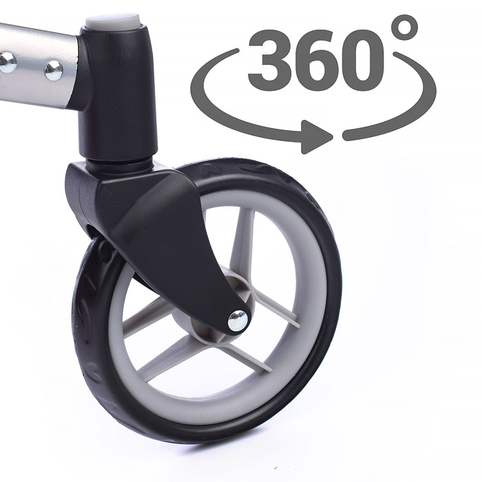 Фото к товару Коляска для кукол 9695 металлическая, 2в1, в коробке Коляска для кукол 9695 металлическая, 2в1, в коробке