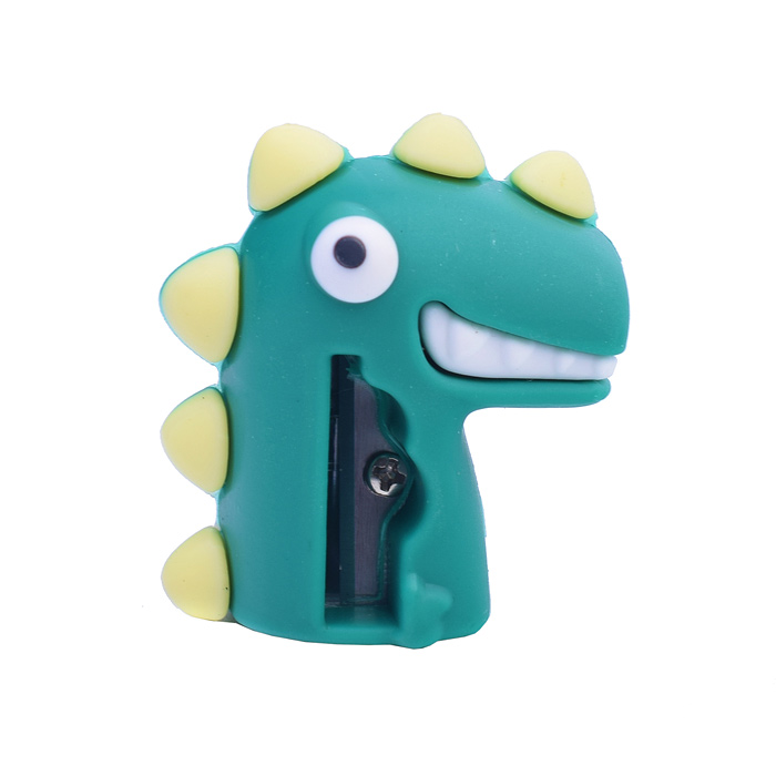 Фото к товару Точилка пластиковая "Динозаврик" 4,5х4см. в дисплее Точилка пластиковая "Динозаврик" 4,5х4см. в дисплее