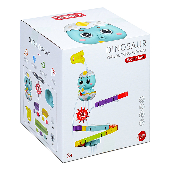 Игрушка для купания 8366-3A "Динозаврик Рон" в коробке