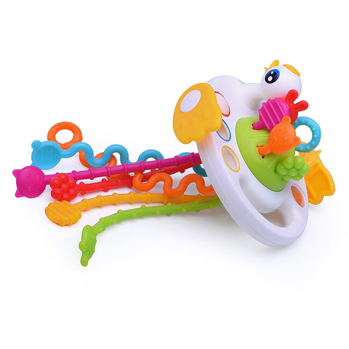 Фото к товару Игрушка развивающая Y0082 "Разноцветные тянучки. Утёнок" в коробке Игрушка развивающая Y0082 "Разноцветные тянучки. Утёнок" в коробке