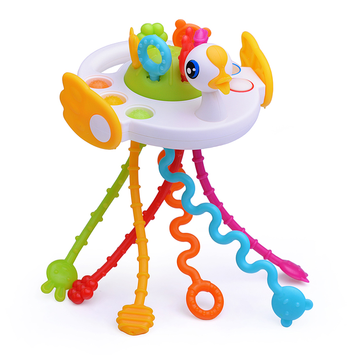 Фото к товару Игрушка развивающая Y0082 "Разноцветные тянучки. Утёнок" в коробке Игрушка развивающая Y0082 "Разноцветные тянучки. Утёнок" в коробке