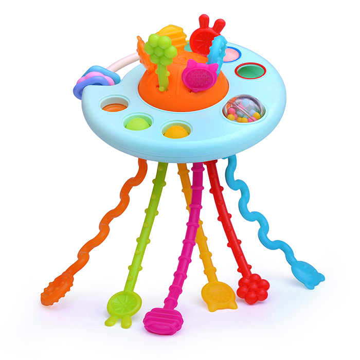 Фото к товару Игрушка развивающая Y0084-3 "Комета" бирюзовая, в коробке Игрушка развивающая Y0084-3 "Комета" бирюзовая, в коробке