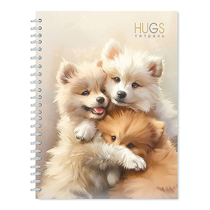 Тетрадь 80л."Три пушистика" на гребне Тетрадь 80л."Три пушистика" на гребне