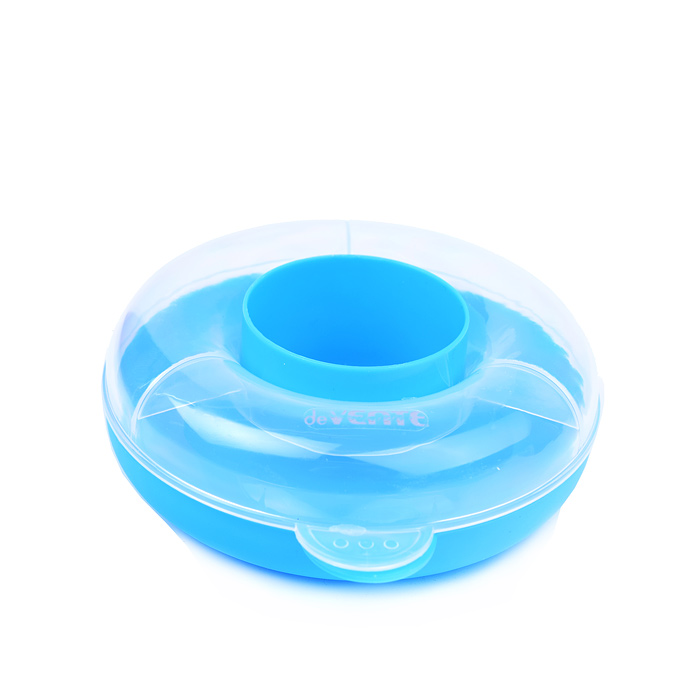 Фото к товару Стакан-непроливайка с 2-мя резервуарами для воды и палитрой, размер 12,4 x 4 см, цвет голу Стакан-непроливайка с 2-мя резервуарами для воды и палитрой, размер 12,4 x 4 см, цвет голу