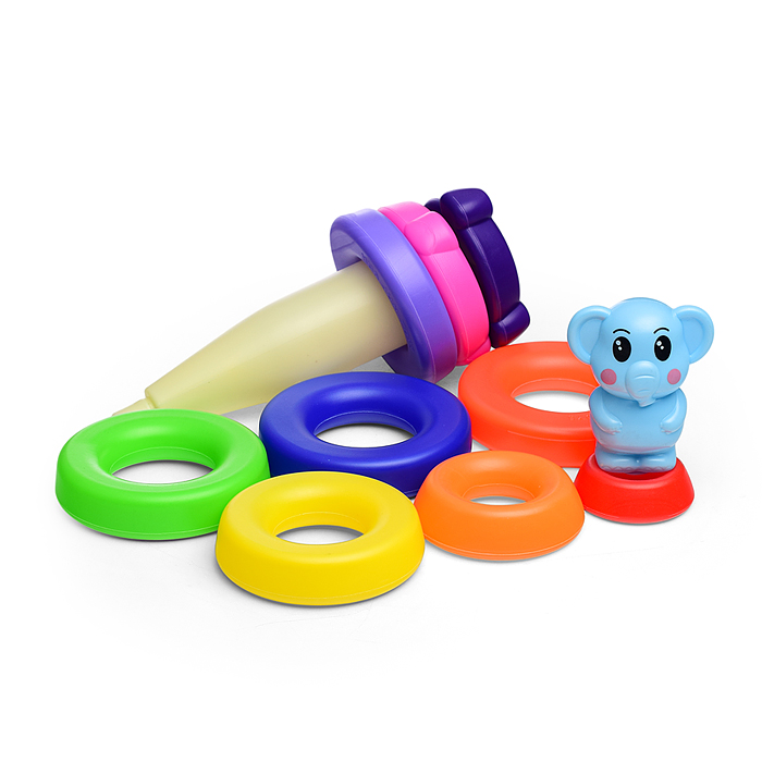 Фото к товару Пирамидка 361-13 "Слоник" в сетке Пирамидка 361-13 "Слоник" в сетке