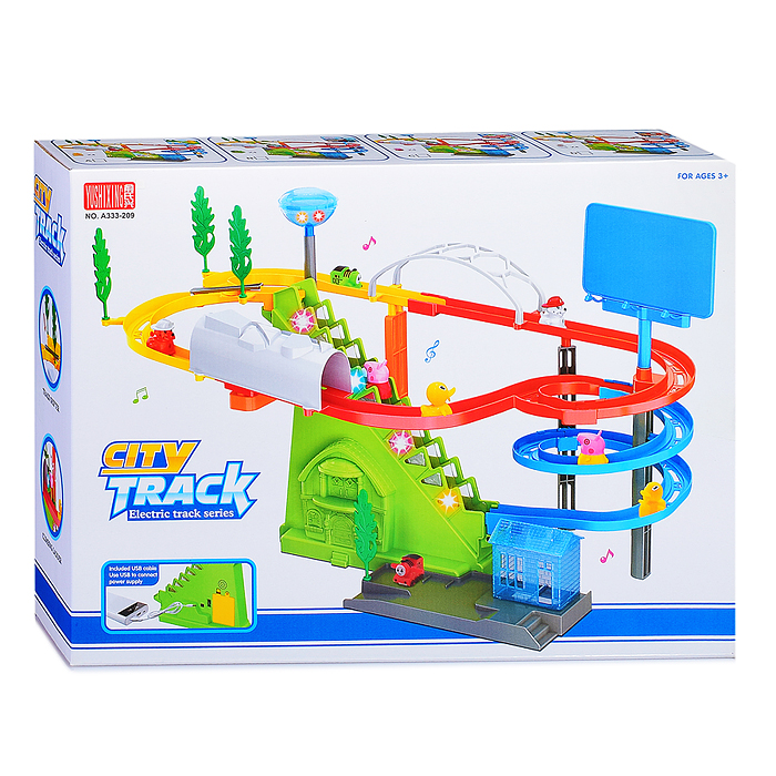 Фото к товару Трек A333-209A "City Track" в коробке Трек A333-209A "City Track" в коробке