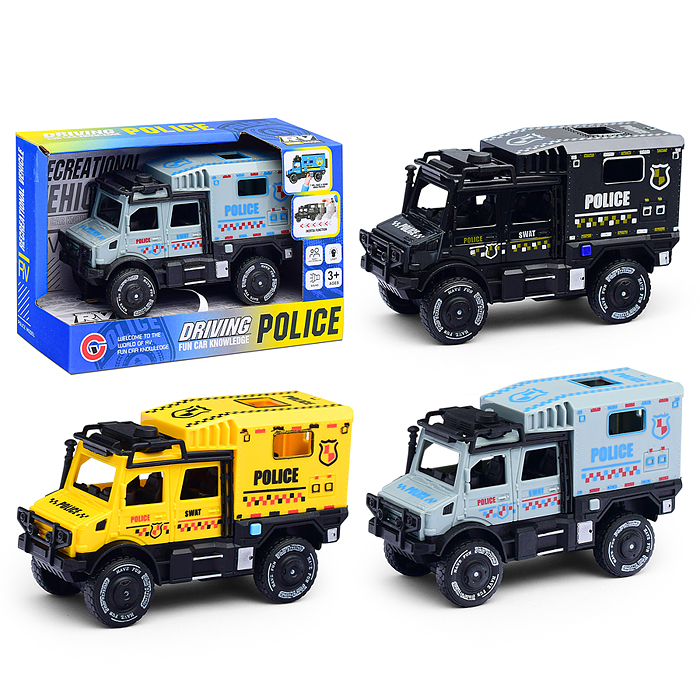 Машина 9896-3C "Полицейский фургон" в коробке Машина 9896-3C "Полицейский фургон" в коробке