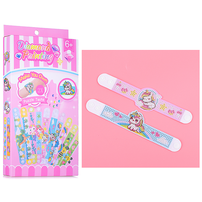 Браслет SHY002 "Алмазная мозаика. Единорог" в коробке Браслет SHY002 "Алмазная мозаика. Единорог" в коробке