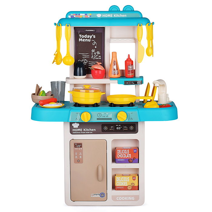 Фото к товару Игровой набор кухня 889-257 "Мини шеф-2" (свет, звук) в коробке Игровой набор кухня 889-257 "Мини шеф-2" (свет, звук) в коробке