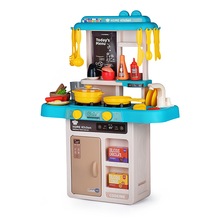 Фото к товару Игровой набор кухня 889-257 "Мини шеф-2" (свет, звук) в коробке Игровой набор кухня 889-257 "Мини шеф-2" (свет, звук) в коробке