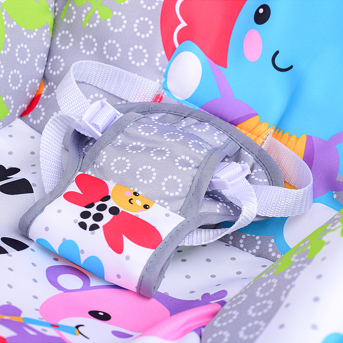 Фото к товару Шезлонг детский 69817 "Зоопарк" в коробке Шезлонг детский 69817 "Зоопарк" в коробке