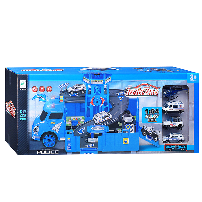 Фото к товару Парковка-машина 660-A259 "Спецслужба" в коробке Парковка-машина 660-A259 "Спецслужба" в коробке