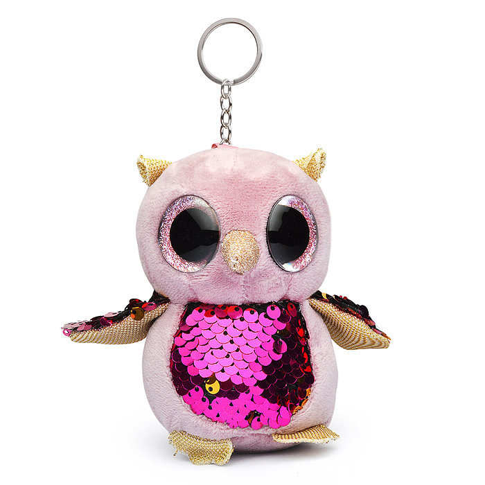Фото к товару Мягкая игрушка-брелок М1341 "Совушка" 10 см. Мягкая игрушка-брелок М1341 "Совушка" 10 см.