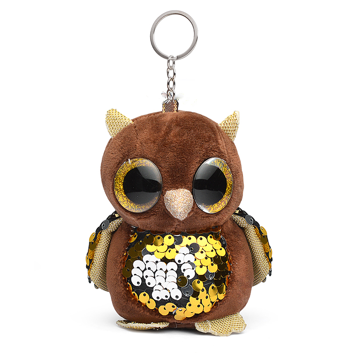 Фото к товару Мягкая игрушка-брелок М1341 "Совушка" 10 см. Мягкая игрушка-брелок М1341 "Совушка" 10 см.