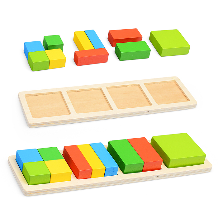 Пазл-вкладыш D1994 "Делим по частям" Пазл-вкладыш D1994 "Делим по частям"