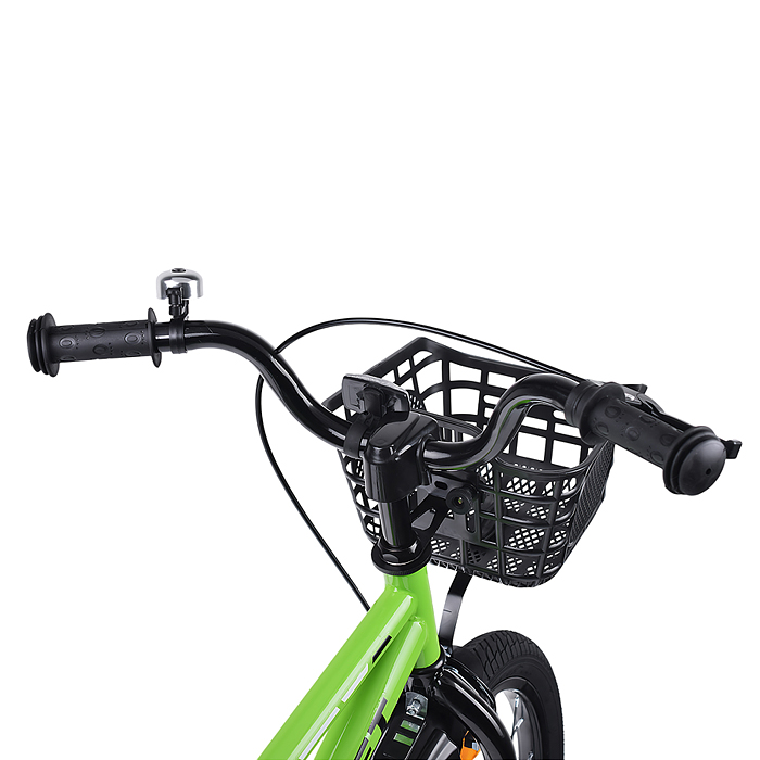 Фото к товару Велосипед 16" Rocket First, цвет зеленый Велосипед 16" Rocket First, цвет зеленый