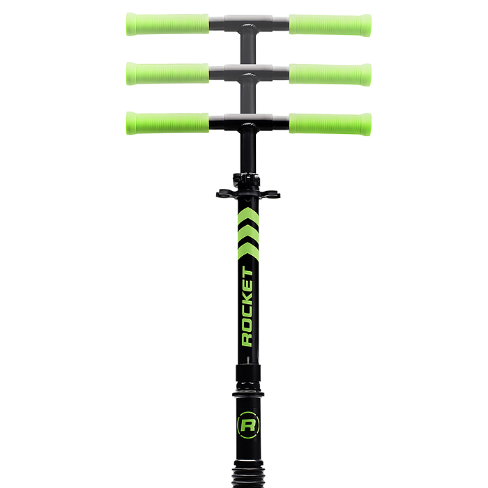 Фото к товару Самокат детский R0201 ROCKET, алюминиевый, колеса PU, 145 мм, зелёный Самокат детский R0201 ROCKET, алюминиевый, колеса PU, 145 мм, зелёный