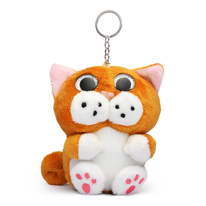 Фото к товару Мягкая игрушка-брелок М1350 "Кот" 8 см. Мягкая игрушка-брелок М1350 "Кот" 8 см.