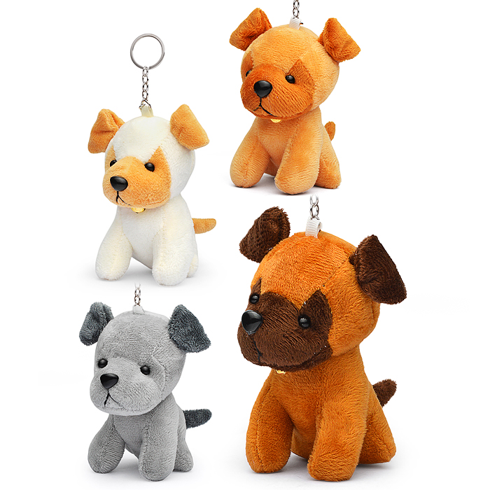 Мягкая игрушка-брелок М1352 "Собака" 10 см. Мягкая игрушка-брелок М1352 "Собака" 10 см.