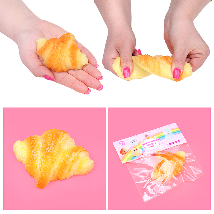 Игрушка - антистресс 00-5580 "Круассан