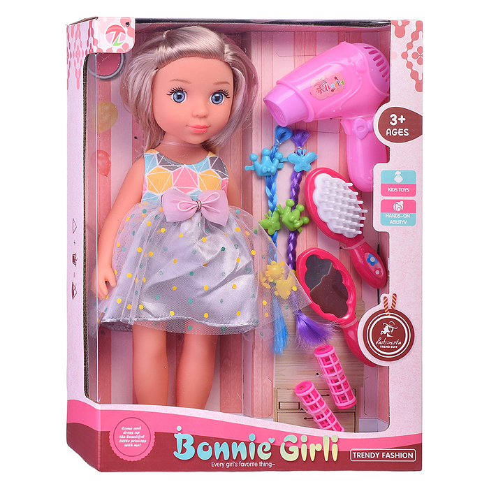 Кукла 12243 "Снежана" с аксессуарами, в коробке