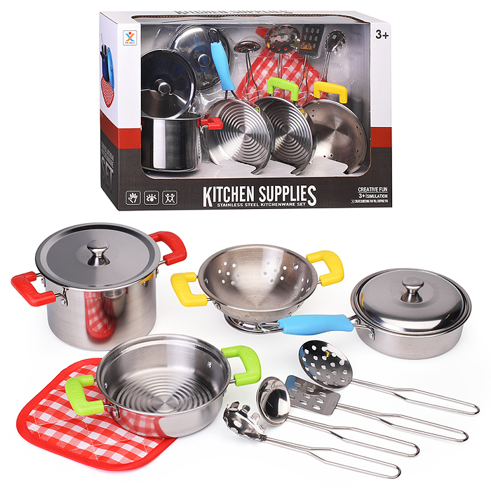 Набор посуды 988-C29 "Готовим обед-1" в коробке Набор посуды 988-C29 "Готовим обед-1" в коробке