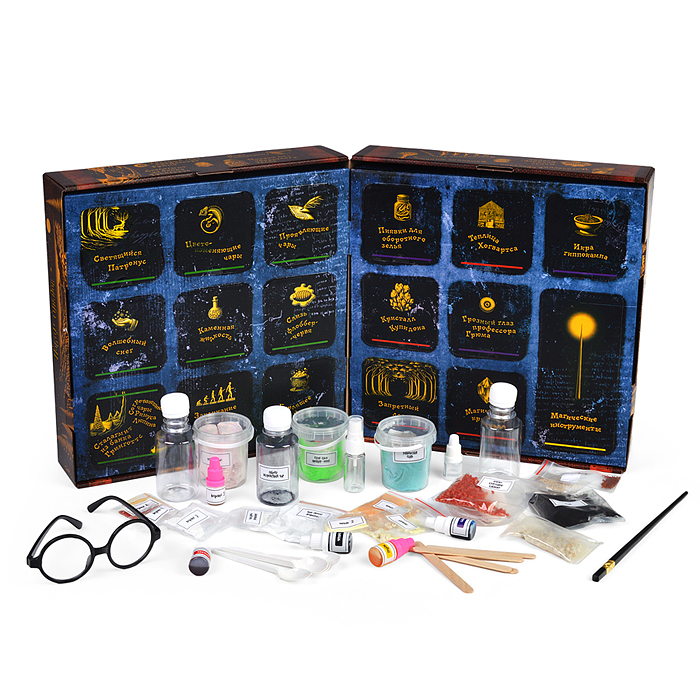 Фото к товару Набор для экспериментов "17 Магических опытов" Набор для экспериментов "17 Магических опытов"