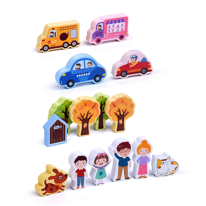 Фото к товару Конструктор D1879 "Строим дом" (278 дет.) Конструктор D1879 "Строим дом" (278 дет.)