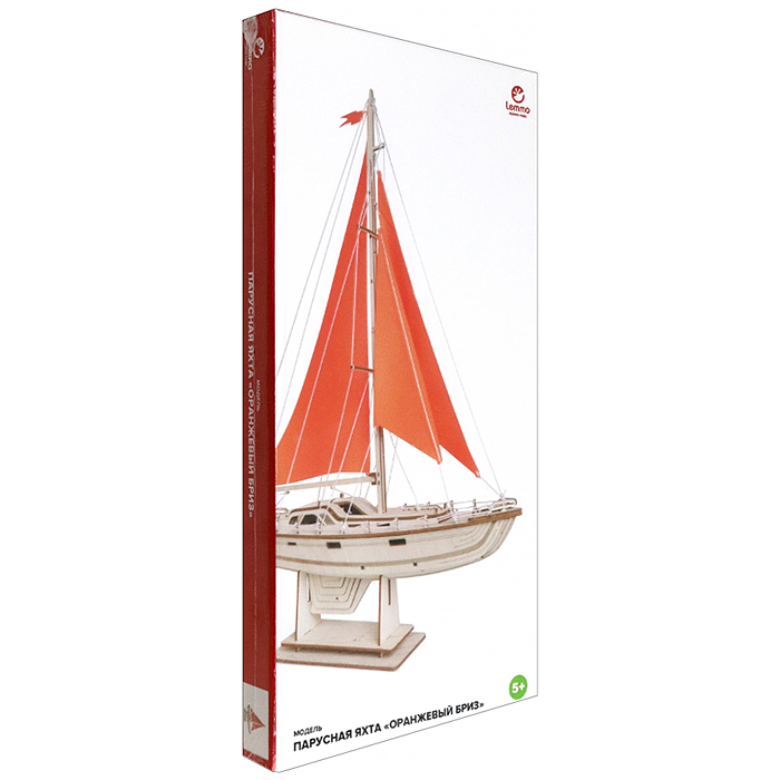 Модель Парусная яхта "Оранжевый бриз"