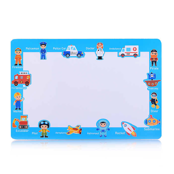 Пазл-вкладыш D1932 "Профессии"