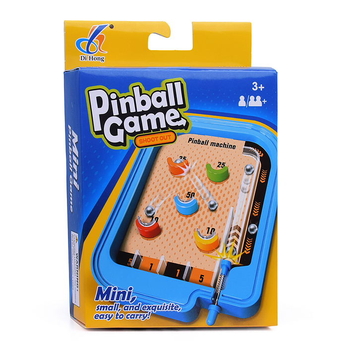 Фото к товару Пинбол 47818 мини, в коробке Пинбол 47818 мини, в коробке