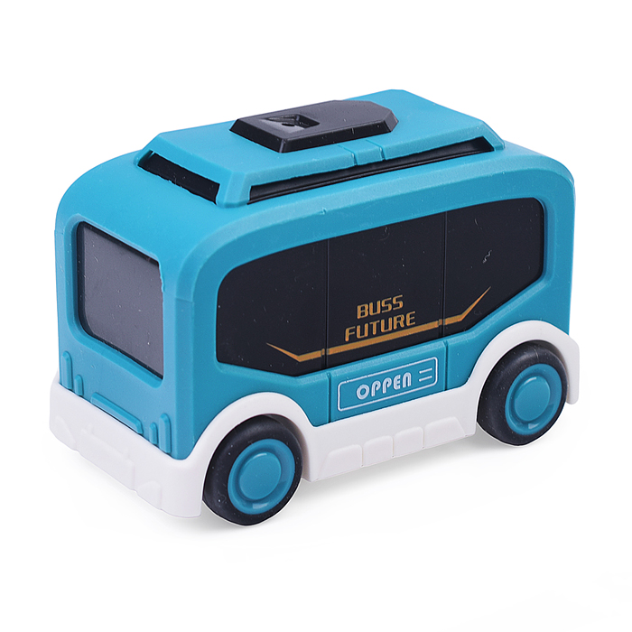 Автобус SY713-39C инерционный "Small team" в ассортименте, в пакете