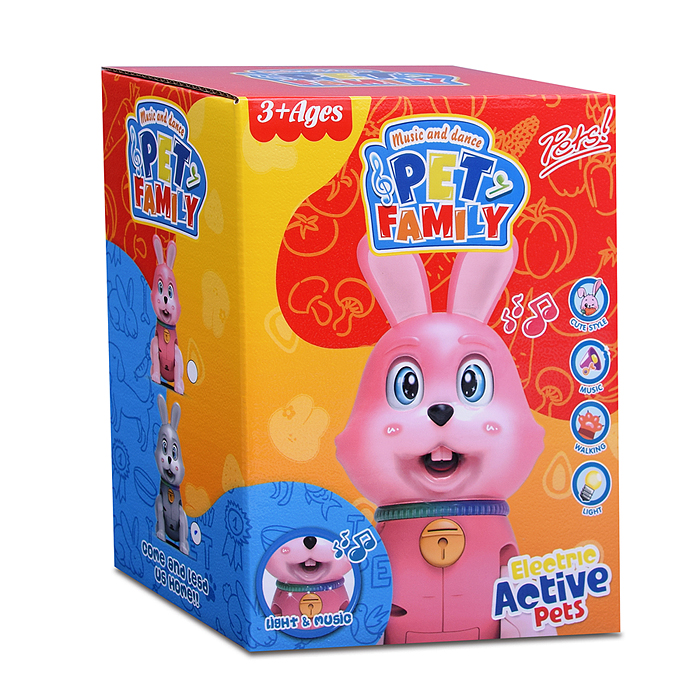 Фото к товару Интерактивная игрушка RS-5169 "Заяц" в коробке Интерактивная игрушка RS-5169 "Заяц" в коробке