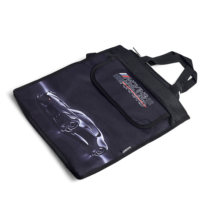 Сумка для дополнительных занятий "Luxury Car" A4+ (36x31x13 см) плотный износостойкий полиэ Сумка для дополнительных занятий "Luxury Car" A4+ (36x31x13 см) плотный износостойкий полиэ