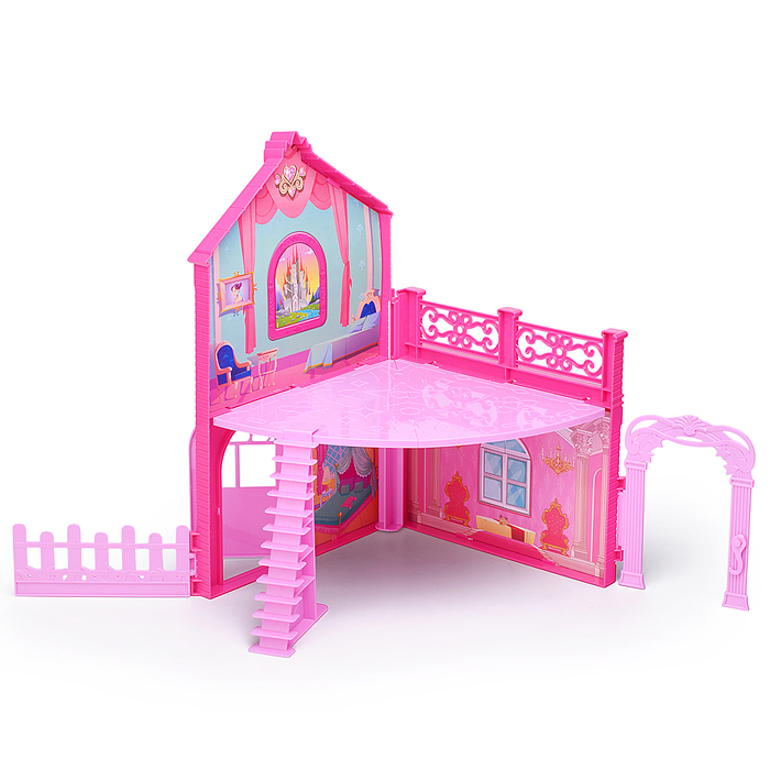 Фото к товару Дом для кукол 556-97 "Пляжный вилла" в коробке Дом для кукол 556-97 "Пляжный вилла" в коробке