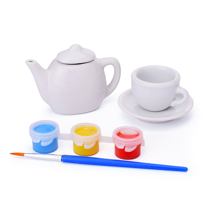 Фото к товару Творческая мастерская 868-B18 "Посуда" для раскрашивания, в коробке Творческая мастерская 868-B18 "Посуда" для раскрашивания, в коробке