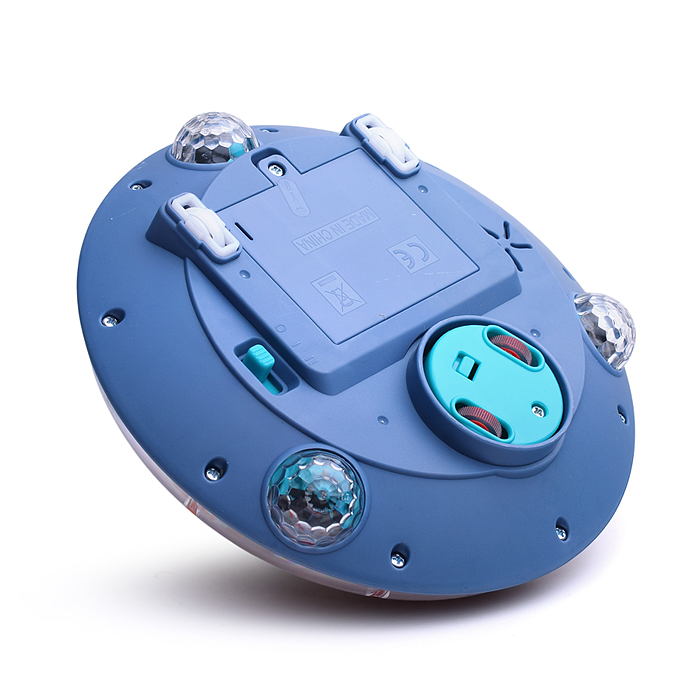 Летающая тарелка YJ388-69 на батарейках, в коробке