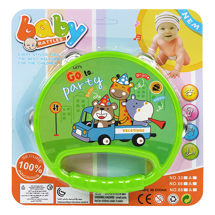 Фото к товару Бубен 663A "Водный мир" на листе Бубен 663A "Водный мир" на листе