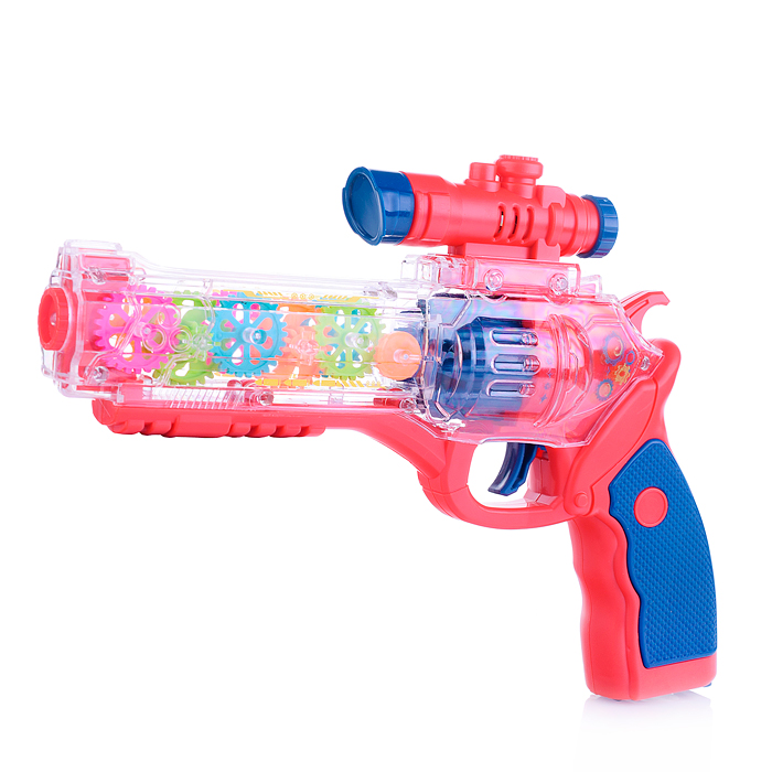 Фото к товару Пистолет 921B на батарейках, в коробке Пистолет 921B на батарейках, в коробке