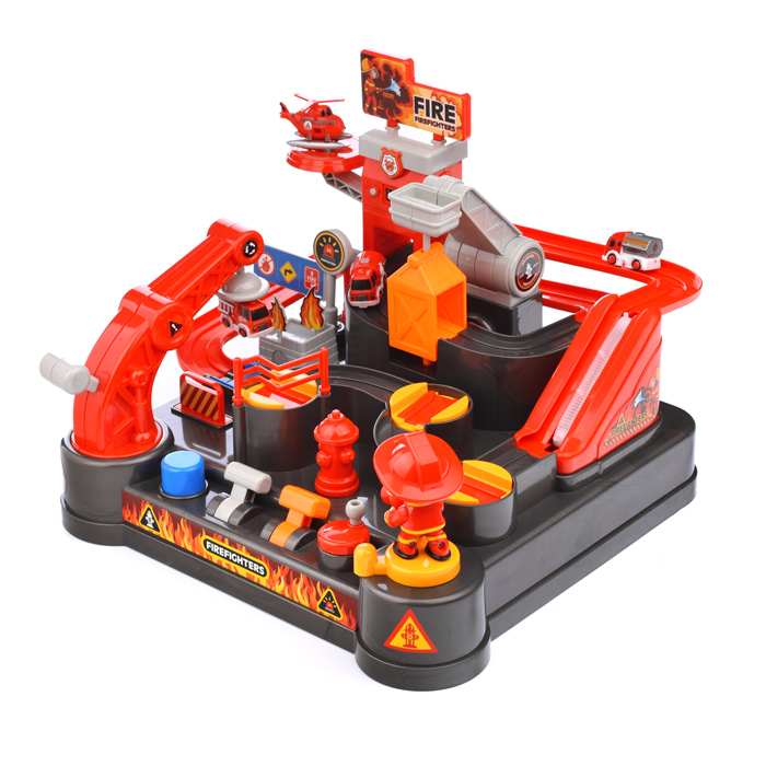 Фото к товару Трек "Пожарная служба" 5577-24 в коробке Трек "Пожарная служба" 5577-24 в коробке