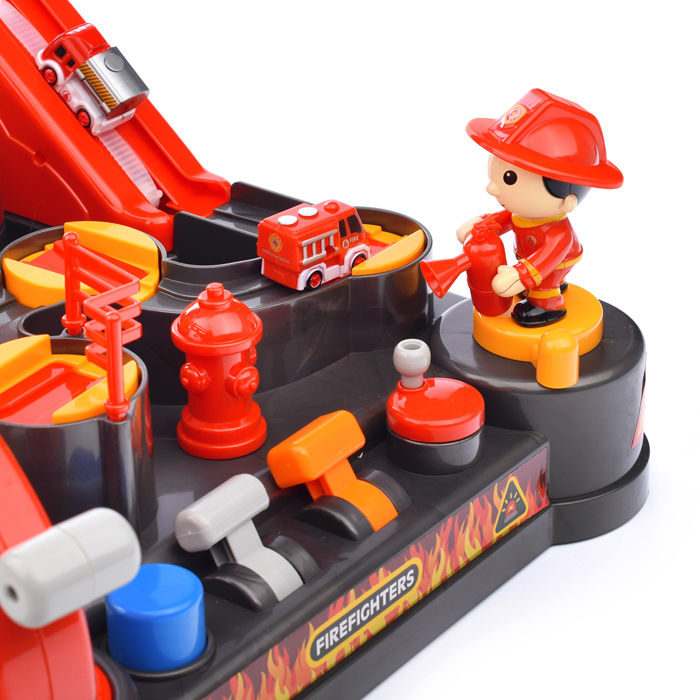 Фото к товару Трек "Пожарная служба" 5577-24 в коробке Трек "Пожарная служба" 5577-24 в коробке