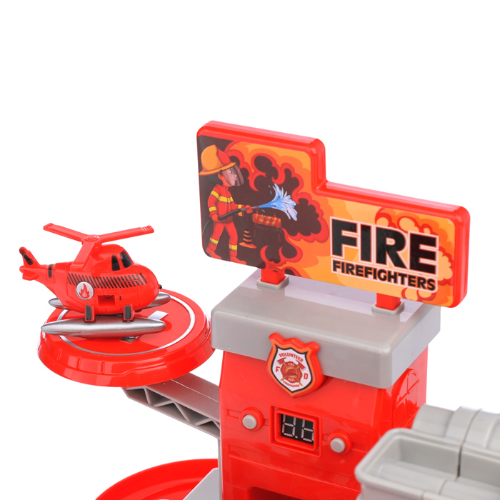 Фото к товару Трек "Пожарная служба" 5577-24 в коробке Трек "Пожарная служба" 5577-24 в коробке